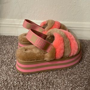 COPY - UGG womens slippers- disco platform